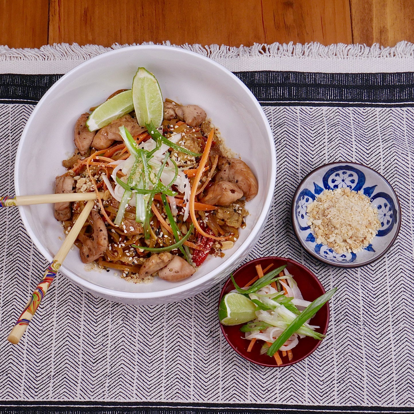 Pad Thaï au POULET